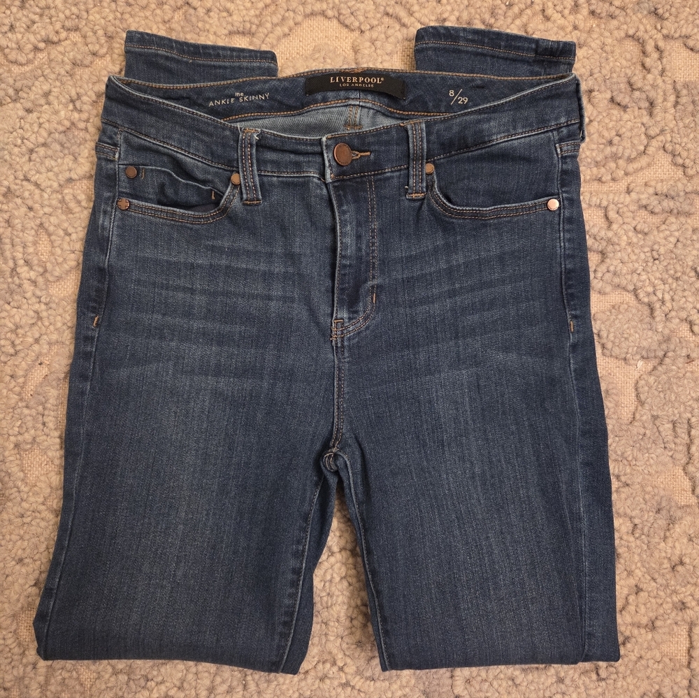 Liverpool Los Angeles The Ankle Skinny Jeans